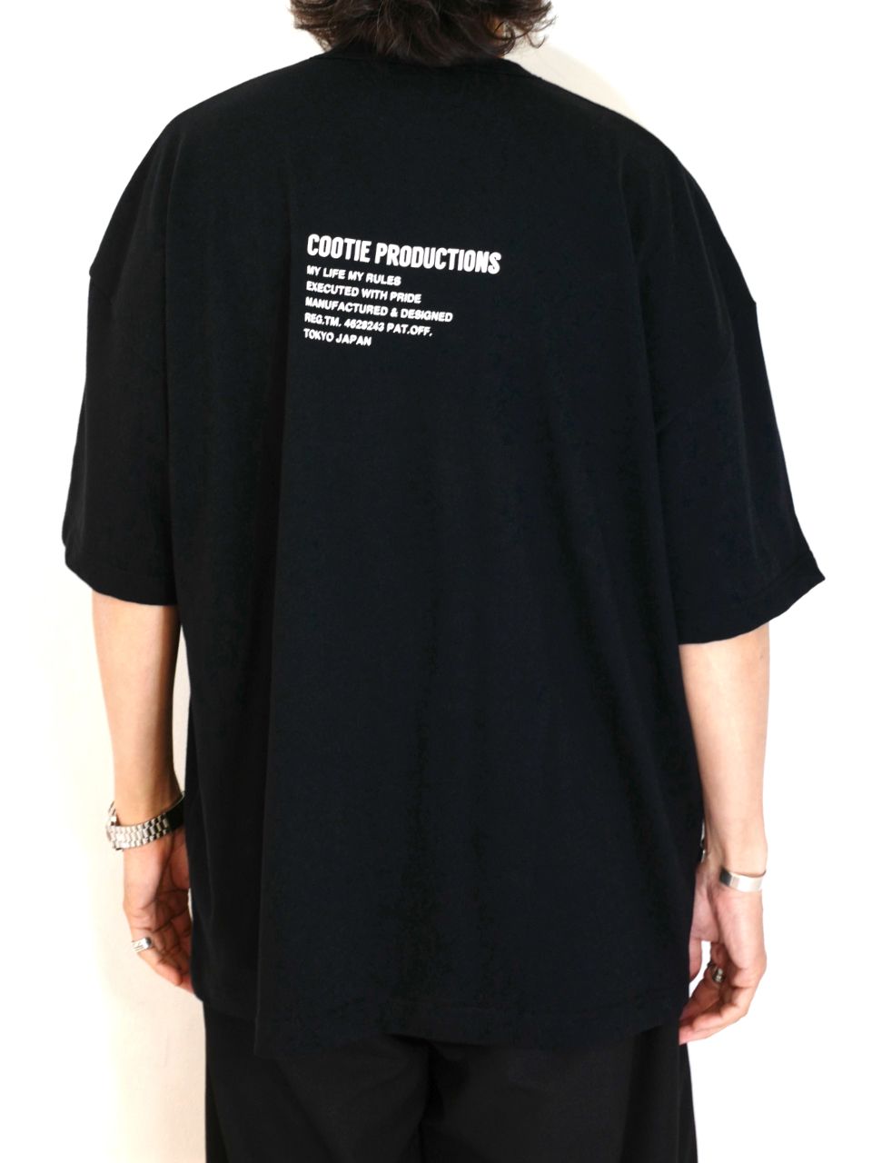 COOTIE PRODUCTIONS - C/R Smooth Jersey S/S Tee (BLACK