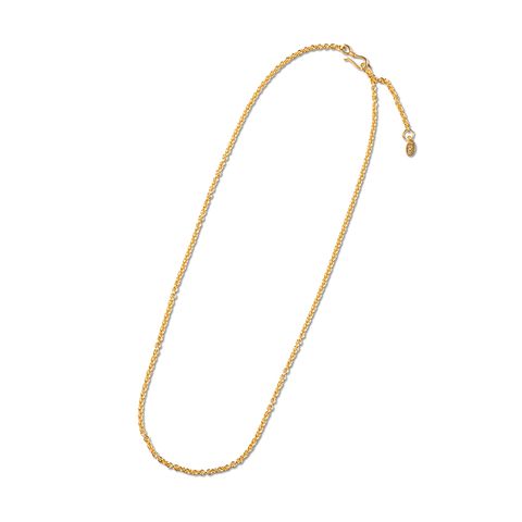 SILVER NECKLACE CHAIN (GOLD) / シルバー チェーン ネックレス