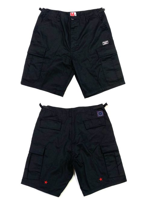 B.D.U. Shorts (BLACK) / ミリタリー カーゴ ショーツ