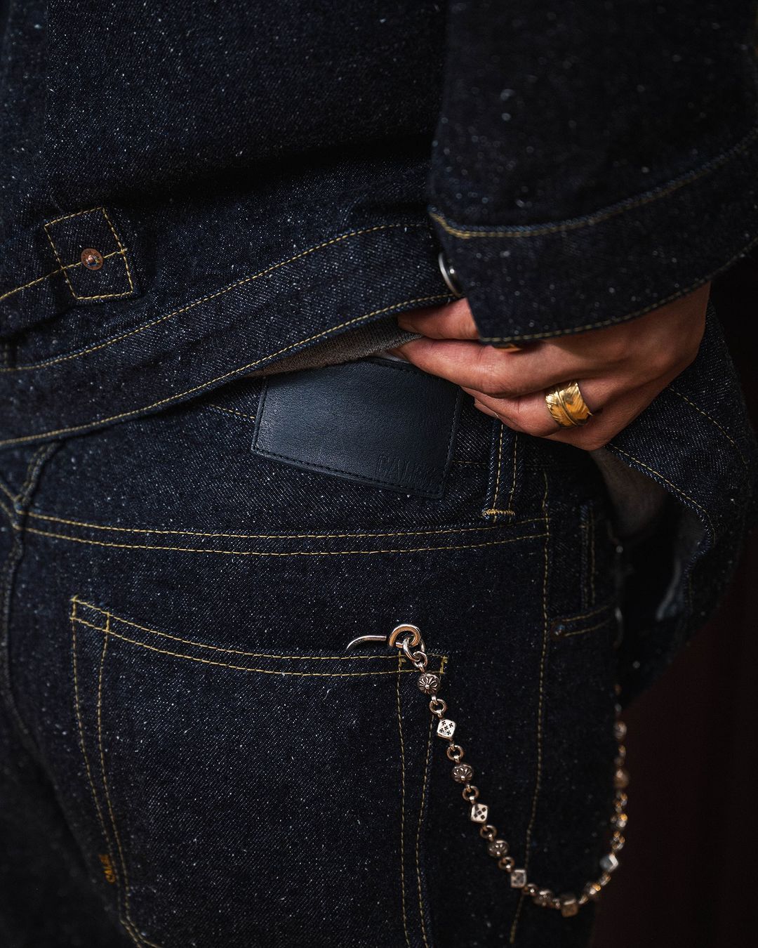 CALEE - WW Ⅱ DENIM PANTS (INDIGO BLUE) / ベルベルジン - New