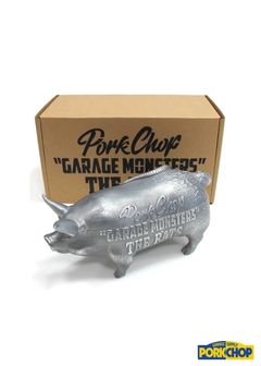 ×PORK CHOP GARAGE MONSTERS STORAGE (SILVER) / ポークチョップ コラボマルチケース
