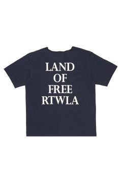 R9 LAND CUTOFF TEE (NAVY) /  オリジナル カットオフ Tシャツ
