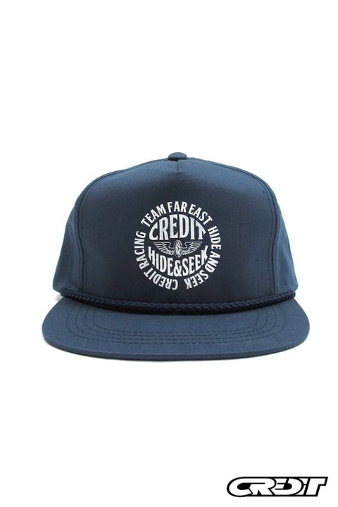 × CREDIT WORK CAP (NAVY) / クレジット コラボキャップ