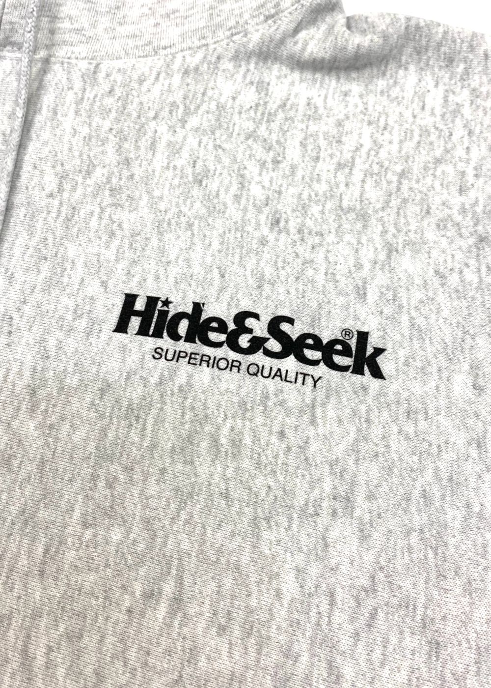 Logo Hooded Sweat Shirt-2 (LIGHT GRAY) / ロゴ スウェット パーカー