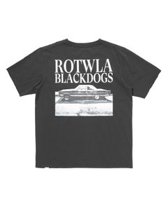 R9 PHOTO TEE (BLACK) / フォトプリント オリジナル Tシャツ