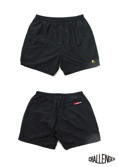 × CHALLENGER BITE ME SUMMER SHORTS (BLACK) / チャレンジャー コラボショーツ