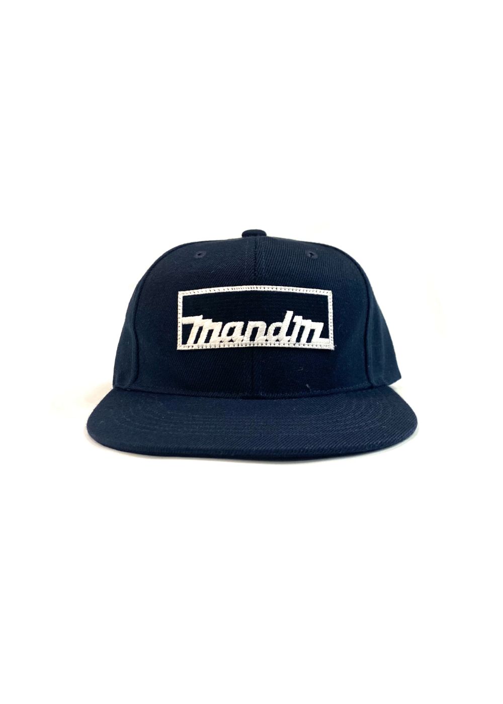 SNAP BACK CAP (NAVY) / ロゴ ワッペン ベースボール キャップ