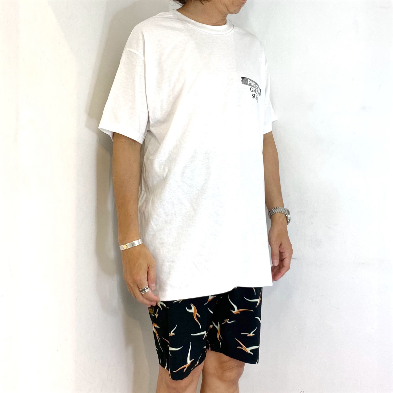 L　PORKCHOP PORK BACK TEE　木村拓哉　WHITE L PORKCHOP PORK BACK TEE 木村拓哉 WHITE