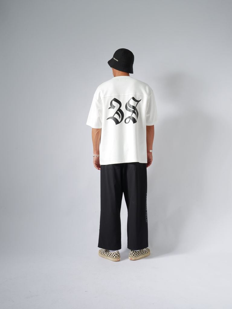 CAPTAINS HELM - FOOTBALL TEE (WHITE) / フットボール Tシャツ | LOOPHOLE
