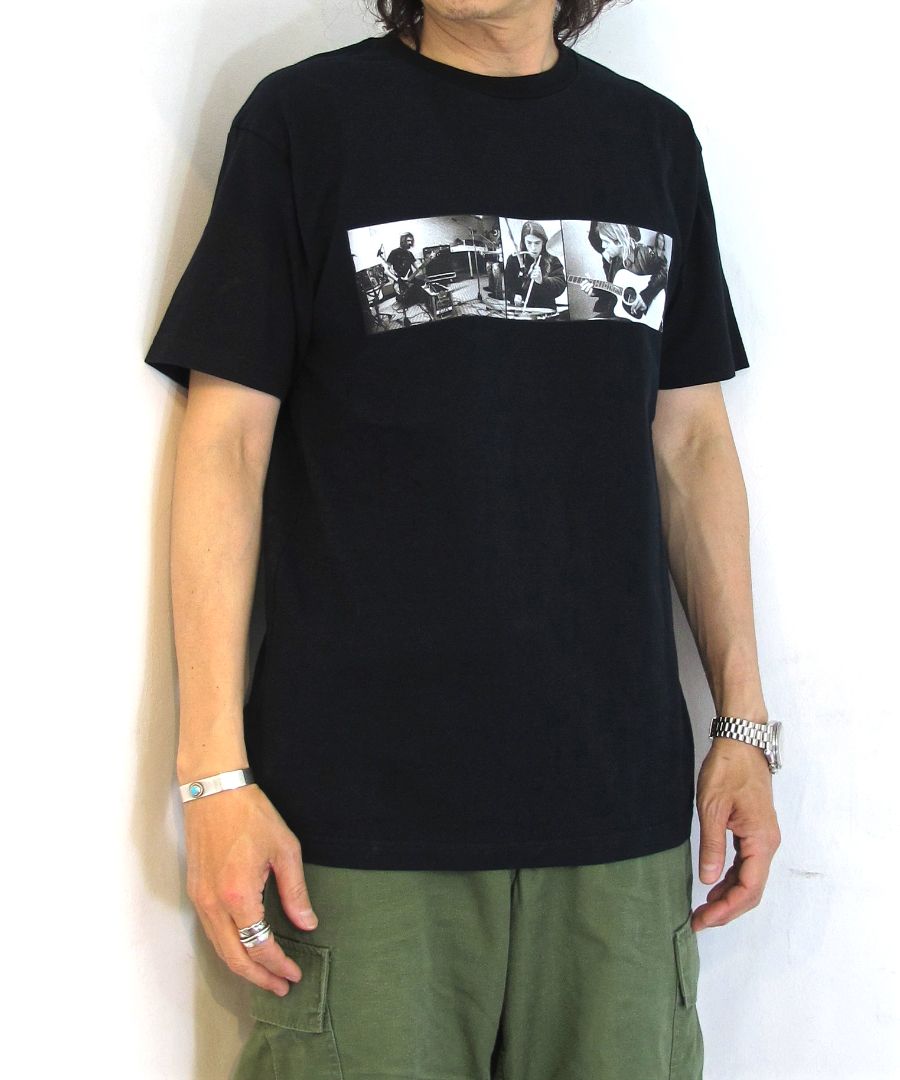 × Nirvana ''ML Photo'' Tee (BLACK) / ニルバーナ コラボフォトT