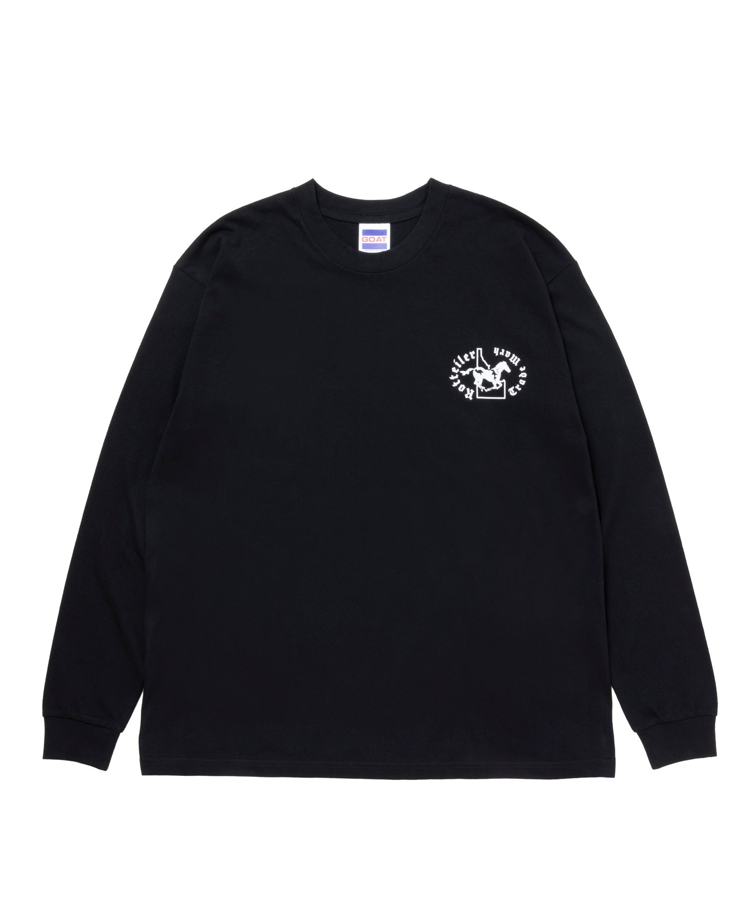 HORSE LSTEE (BLACK) / プリント Tシャツ