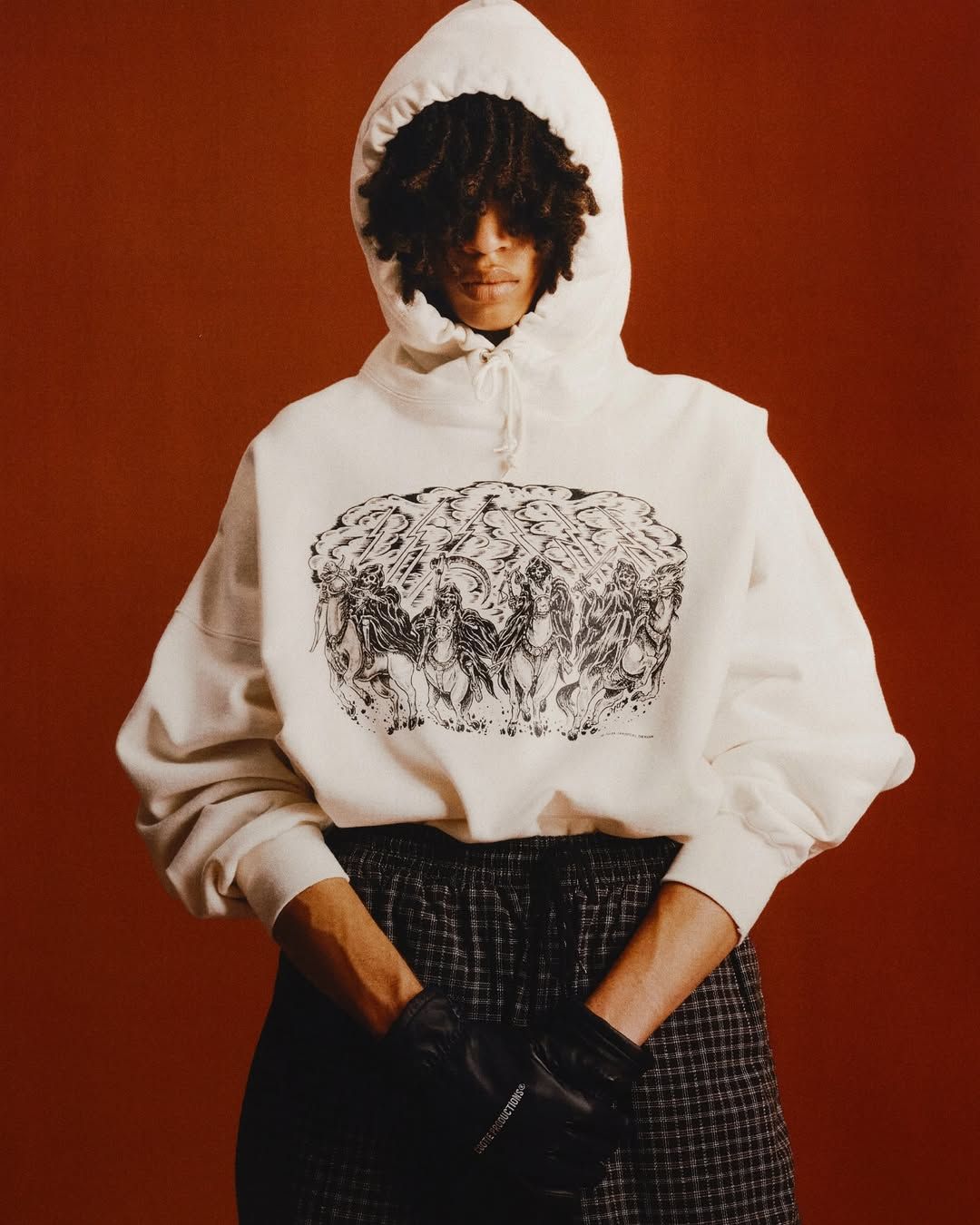 COOTIE / 25SS/Magical Design/パーカー/L/コットン/WHT 25ss COOTIE プリントパーカー (Magical Design)