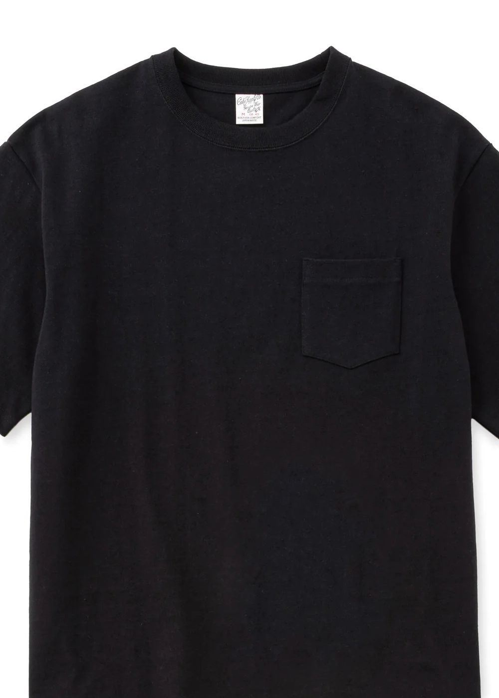 HEAVY OZ POCKET TEE (BLACK) / オリジナル ヘビーオンス ポケット Tシャツ