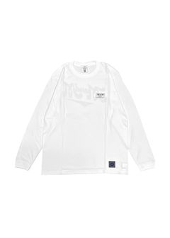 【ラスト1点】Print L/S Tee (WHITE) / プリント ロンT
