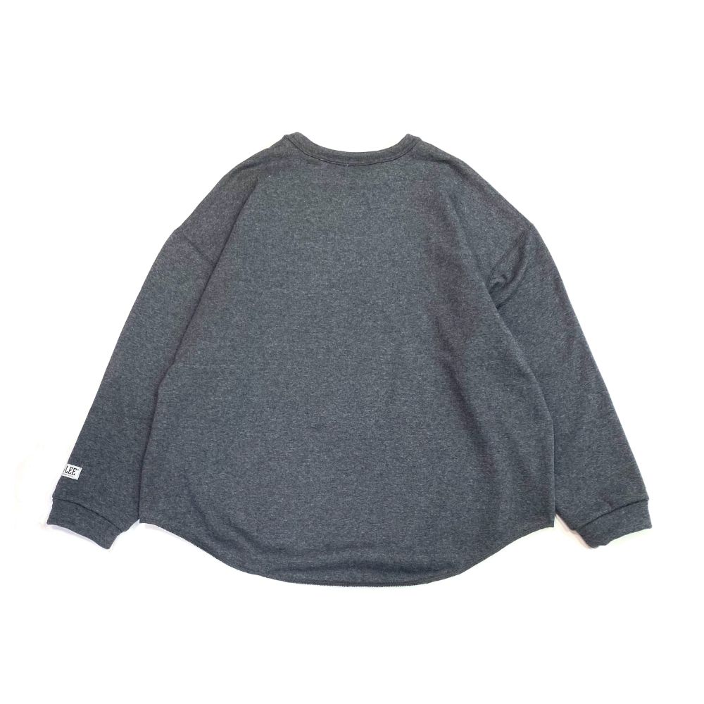 BOMBERHEAT®︎ MULTI WAY DROP CS (CHARCOAL) / ボンバーヒート ビッグシルエット カットソー