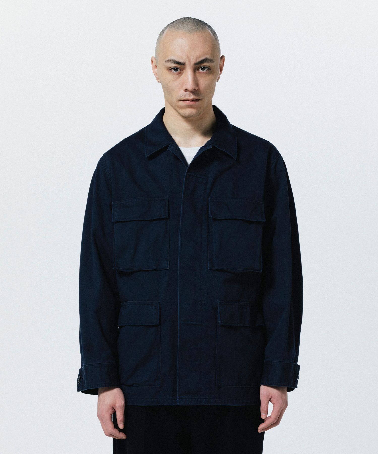 R9 BDU JACKET (NAVY) / BDU ミリタリー ジャケット