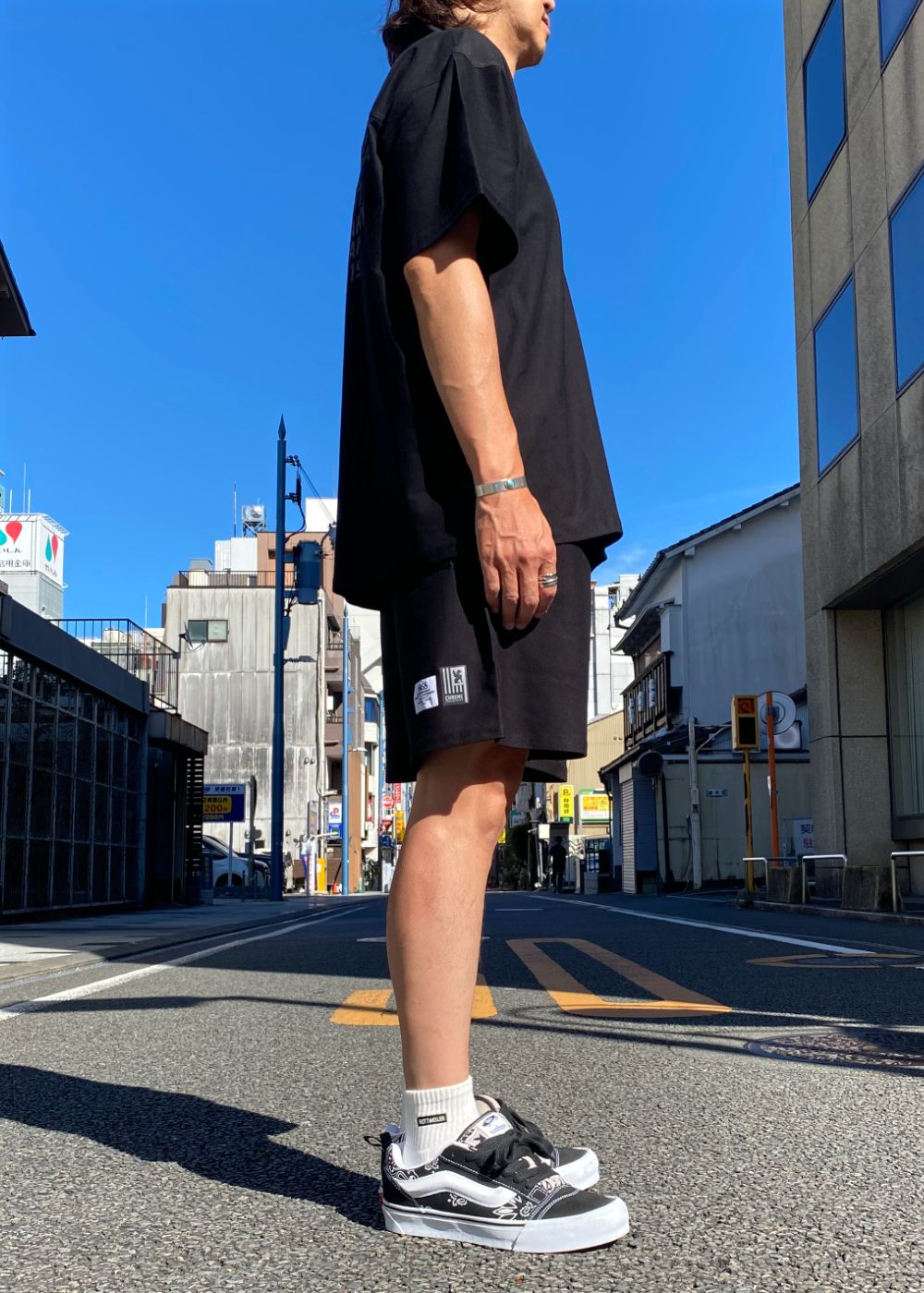 × CHROME 8℃- Shorts (BLACK ) / クローム コラボ 8°Cマイナス ショーツ