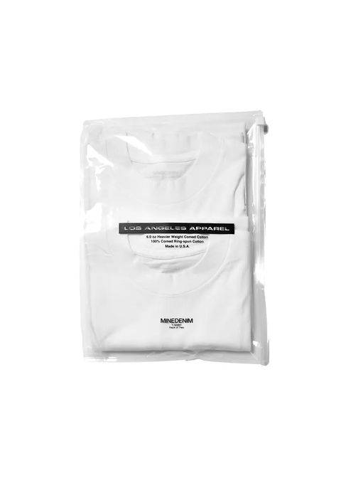 × Los Angeles Apparel 2 Pack T-Shirts (WHITE) / ロサンゼルスアパレル コラボ 2枚セットパックTEE