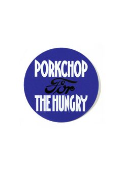 HUNGRY STICKER (BLUE) / ハングリー ステッカー