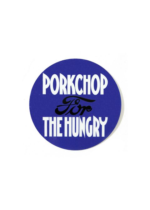 HUNGRY STICKER (BLUE) / ハングリー ステッカー