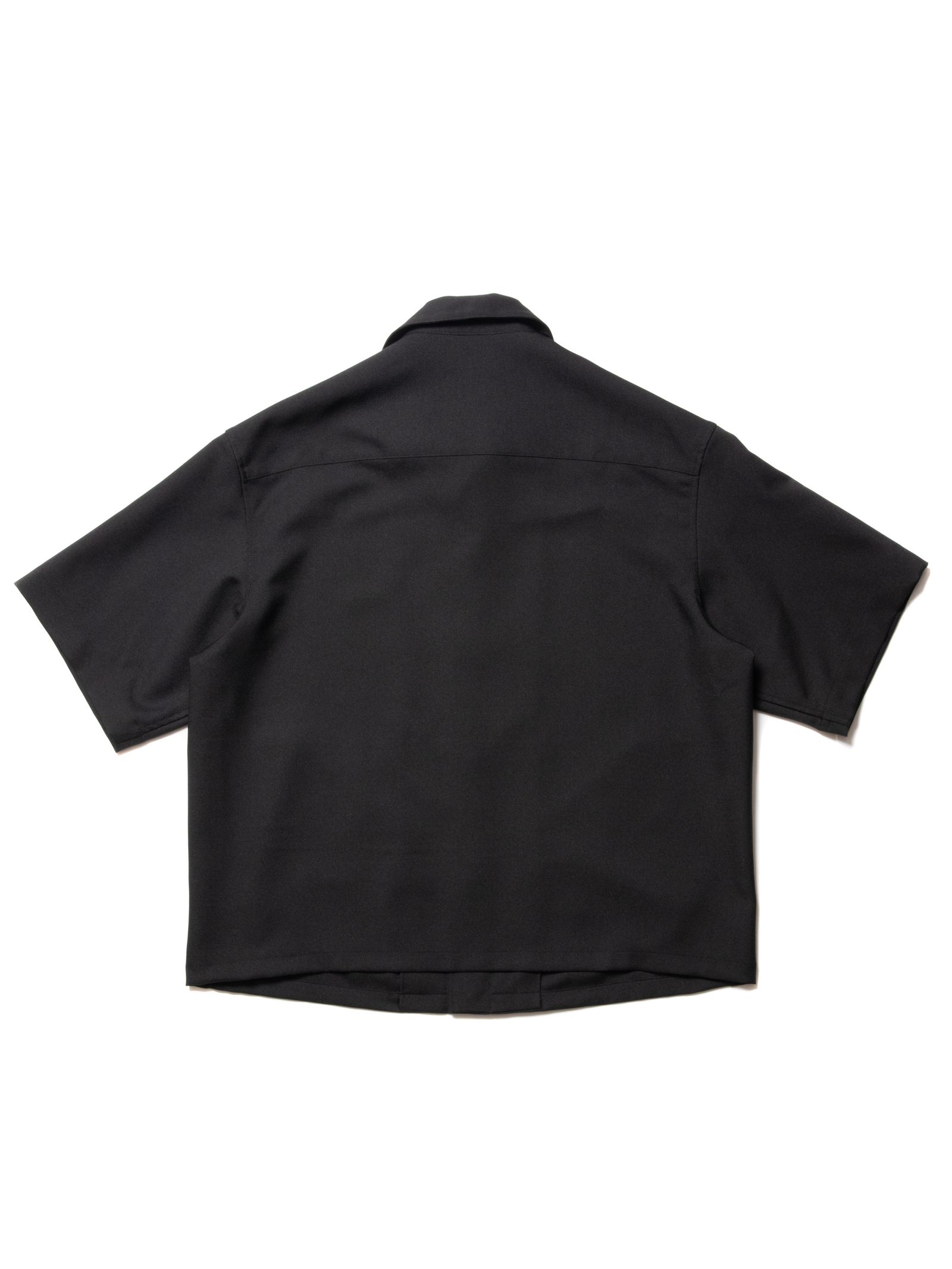 COOTIE PRODUCTIONS - Polyester Twill Fly Front S/S Shirt