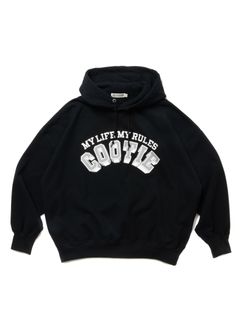 COOTIE PRODUCTIONS - Open End Yarn Print Sweat Hoodie (BLACK