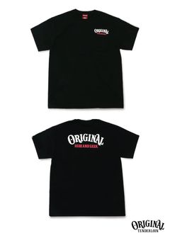 ×TENDERLOIN POCKET S/S TEE (BLACK) / テンダーロイン コラボポケットT