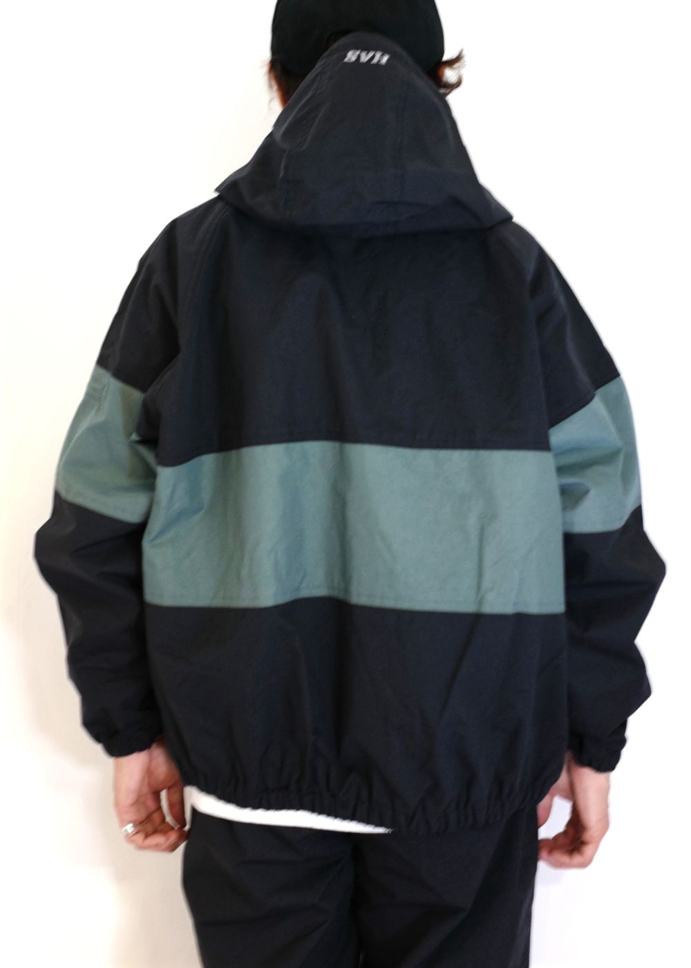 HIDEANDSEEK nylon zip jacket L black 日本公式サイト直販 www