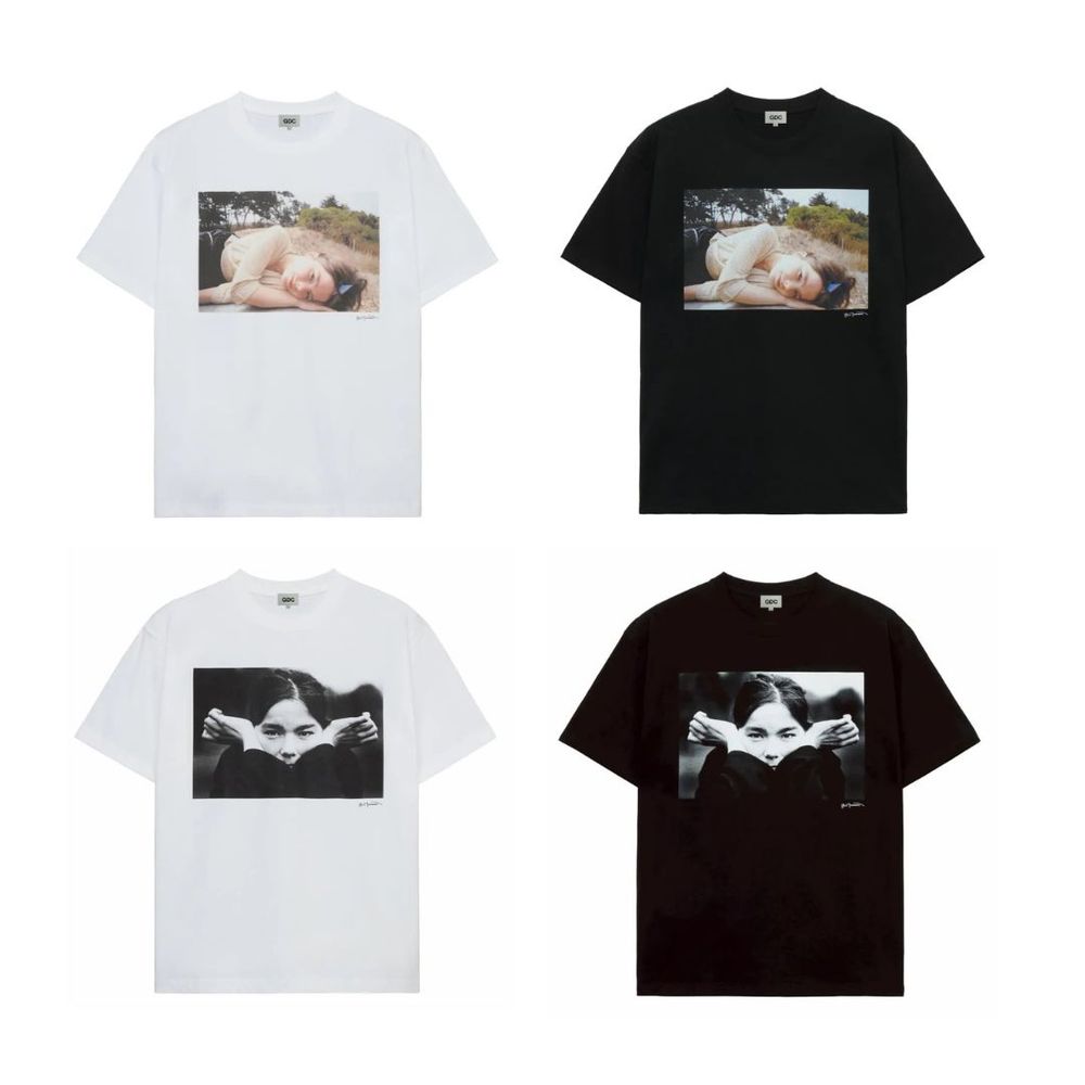 GDC 新作販売告知 / シンガーソングライター"Björk(ビョーク)"とのコラボTシャツ。