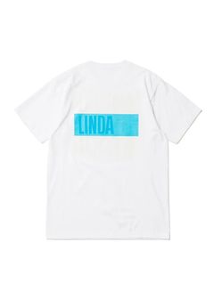 ×F-LAGSTUF-F "LINDA" TEE (WHITE) / ×フラグスタフ コラボレーションT