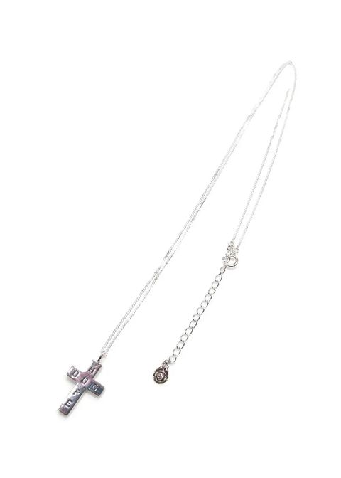 DOG CHAIN ROSARIO (SILVER) / ドッグ チェーンロザリオ