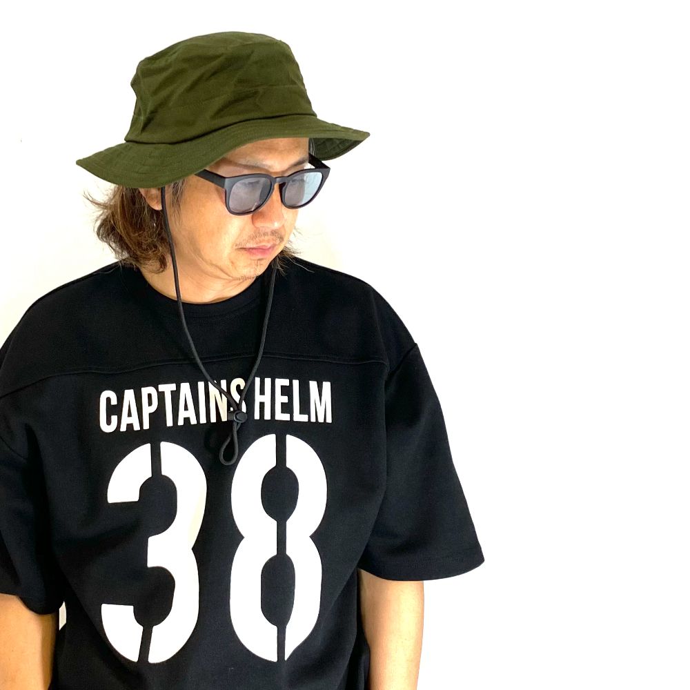 "OCEANSIDE DIVISION" US LOGO DRY STRECH HAT (OLIVE) / ドライ ストレッチ サファリ ハット