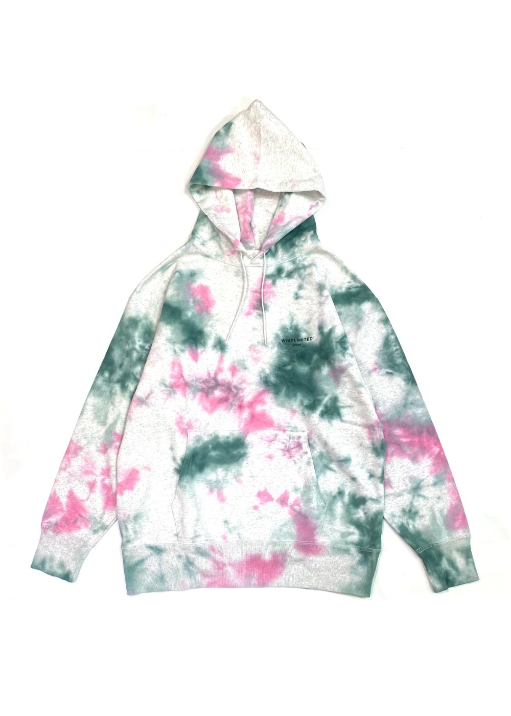 WHIZ LIMITED - TYEDYE HOODIE (ASH) / タイダイ スウェットパーカー | LOOPHOLE