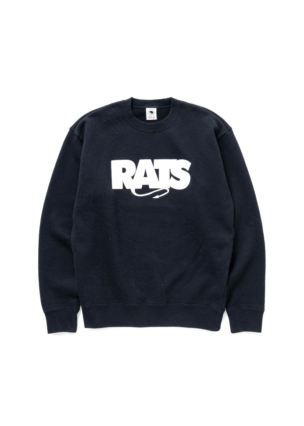 BOX LOGO SWEAT (BLACK) / ロゴ アップリケ スウェット