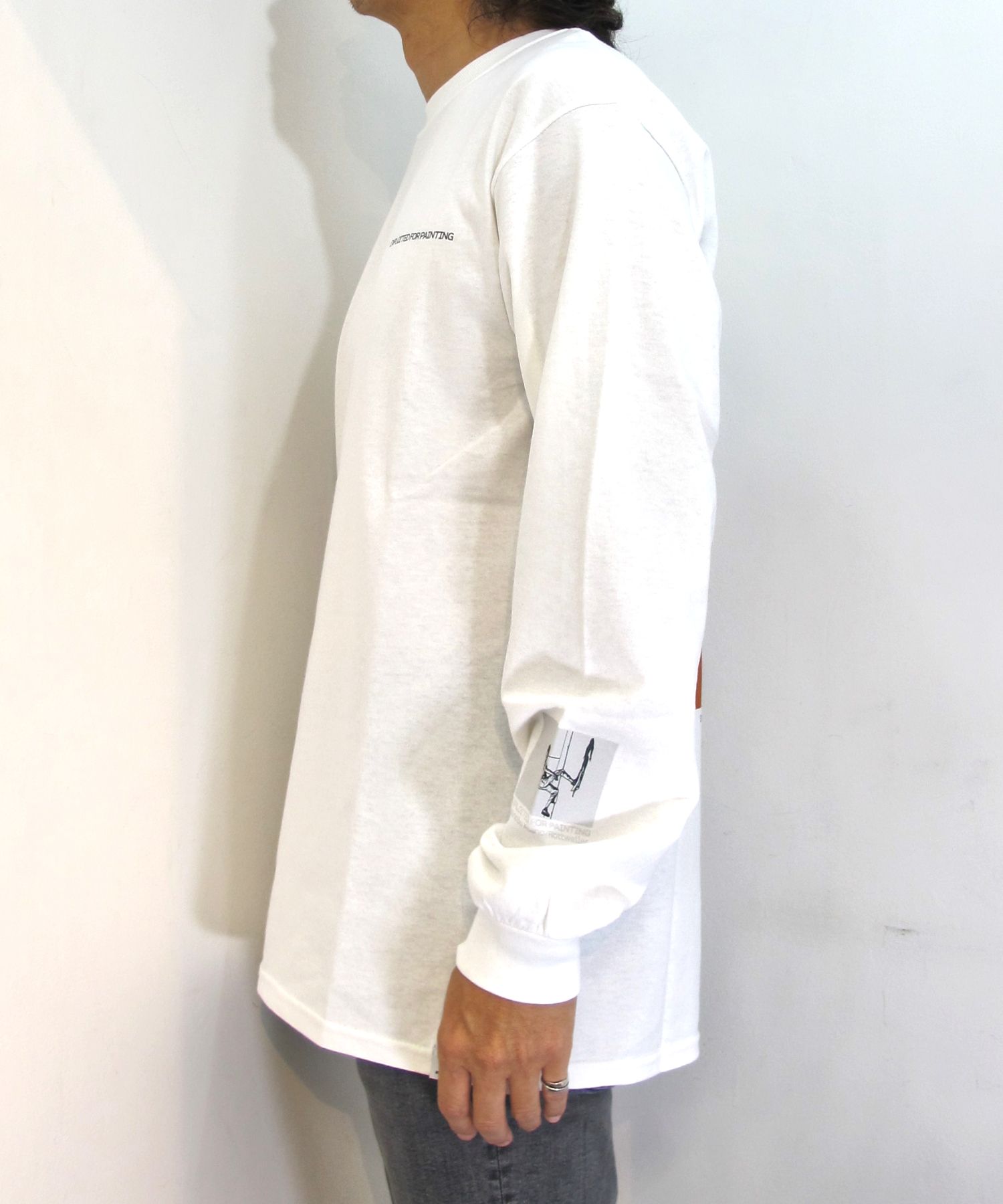 × Tadanobu Asano BICYCLE LS TEE (WHITE) / 浅野忠信 コラボロンT (バイシクル)