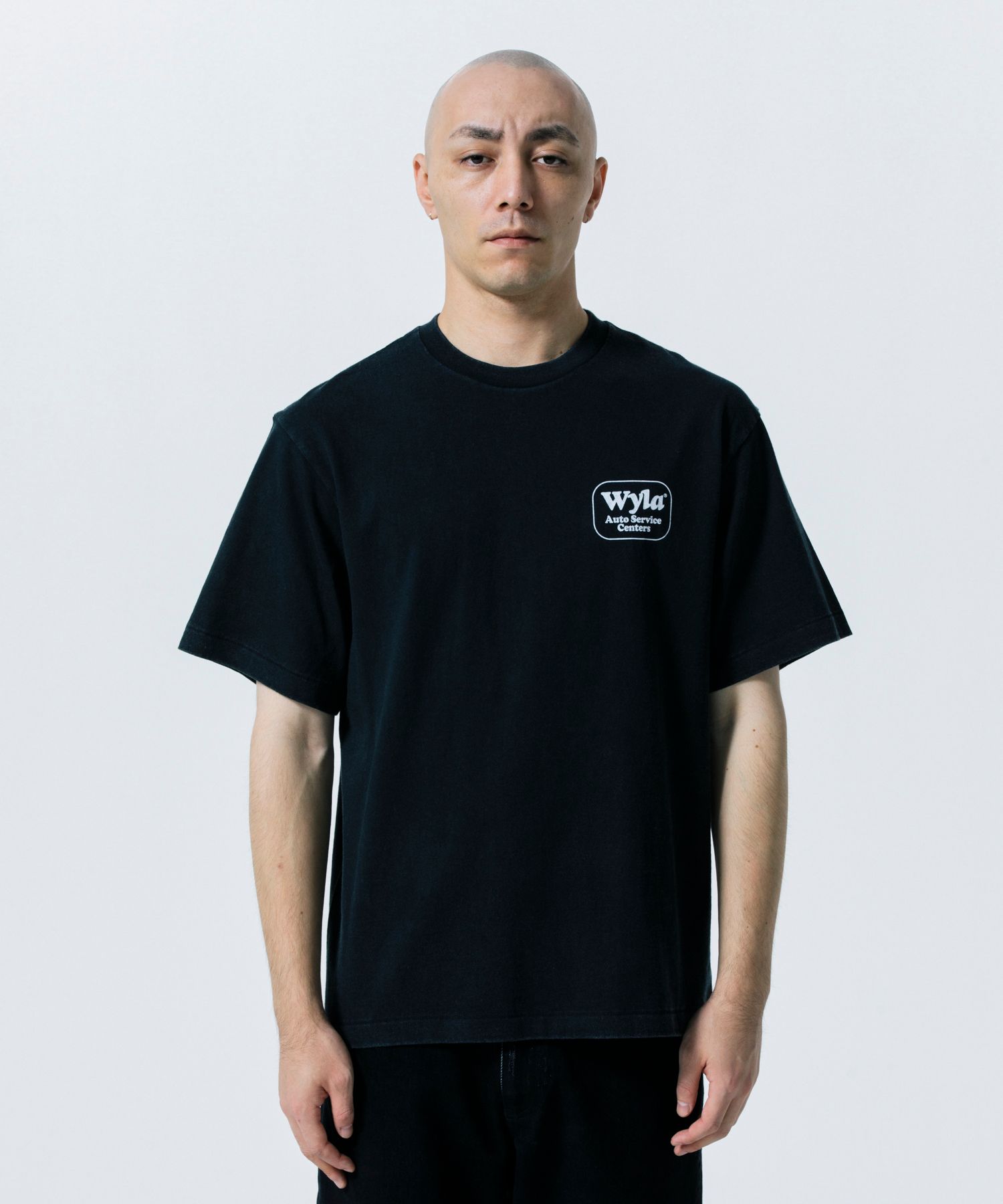 PIG WYLA TEE (BLACK) / プリント Tシャツ