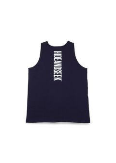 HAS Logo Tank Top (NAVY) / ロゴプリント タンクトップ