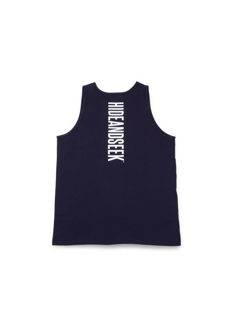 HAS Logo Tank Top (NAVY) / ロゴプリント タンクトップ