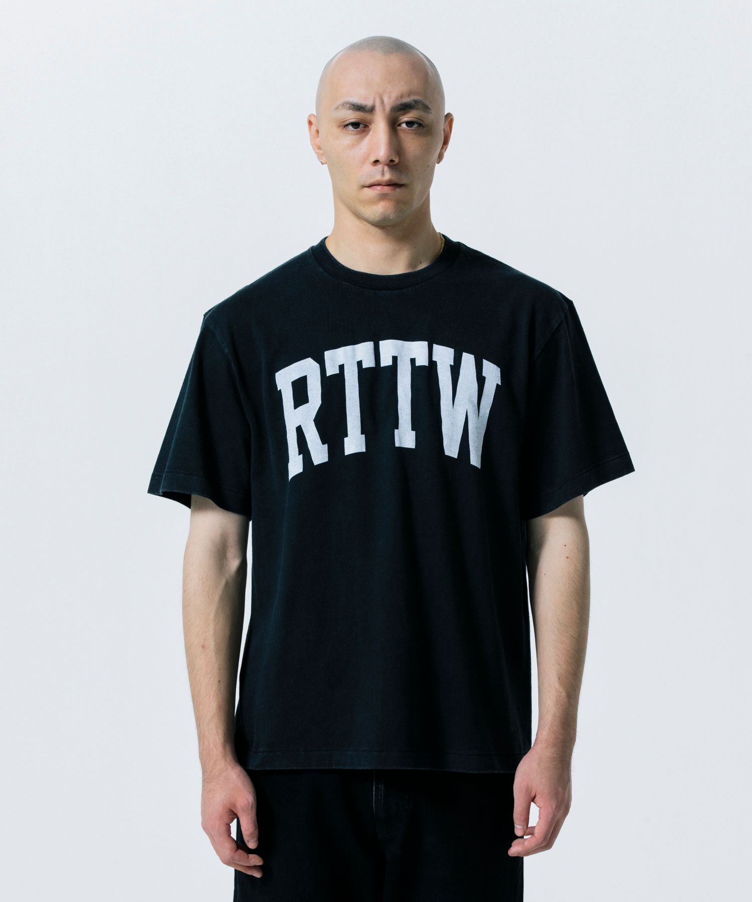 PIG RTTW TEE (BLACK) / プリント Tシャツ