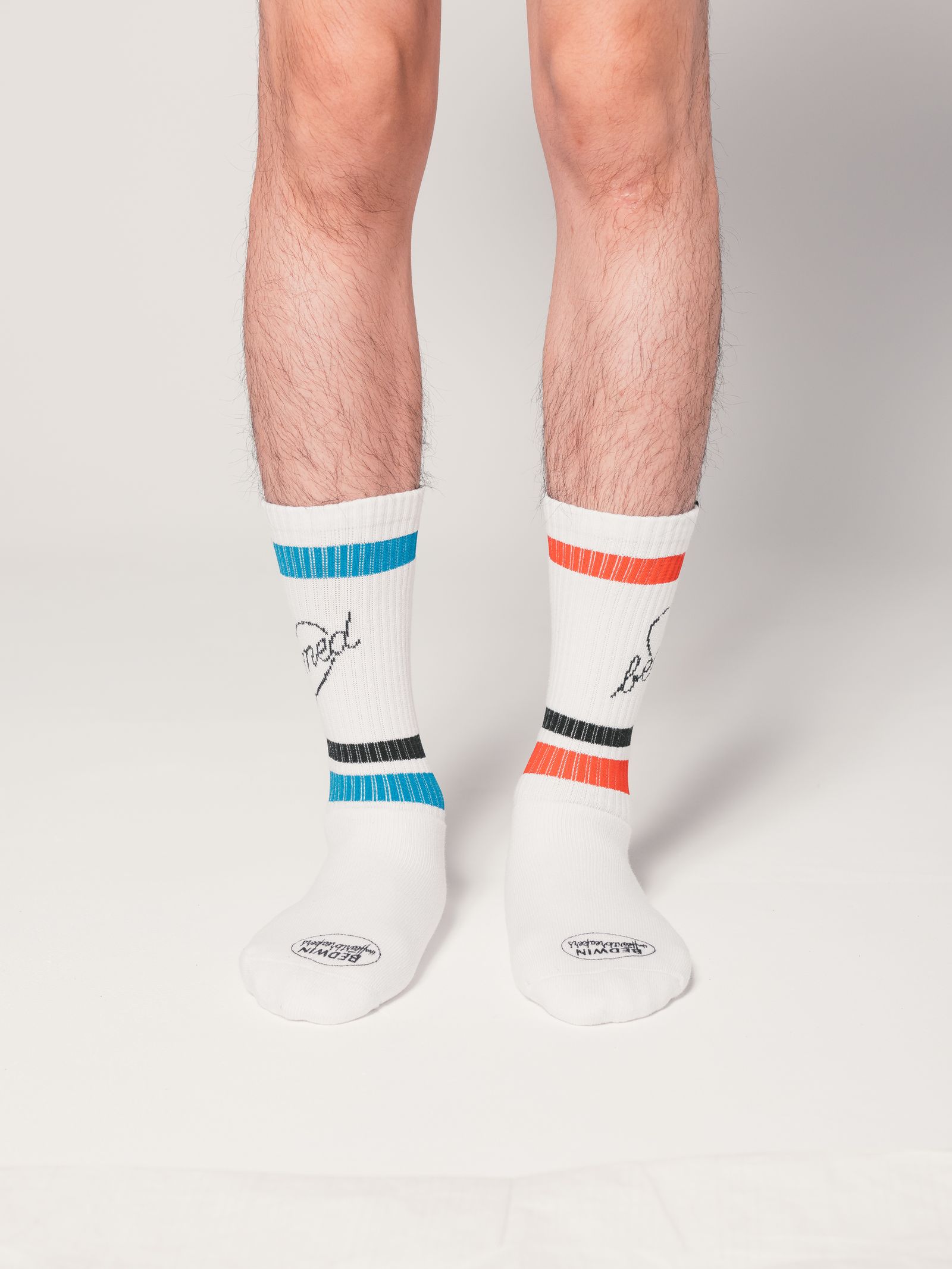 J.ANDRE Ex.2pcs PACK SOCKS "LARRY" (MIX) / ×ジャン アンドレ コラボ 2パック ソックス