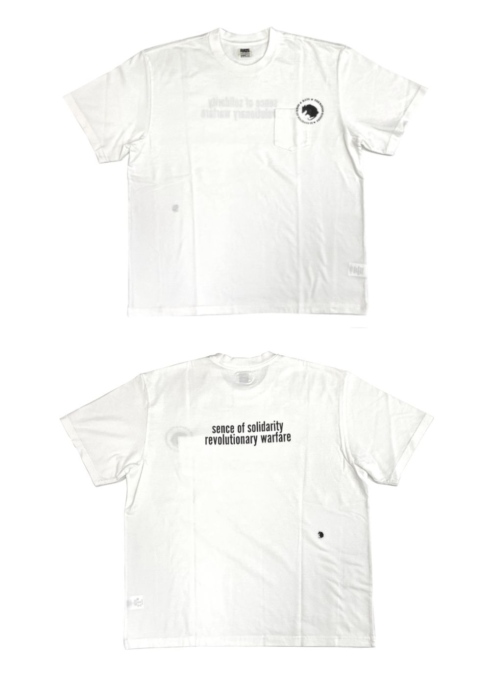 RATS 新作販売告知 / シンプル派からの支持率高めなポケット付きTシャツ。