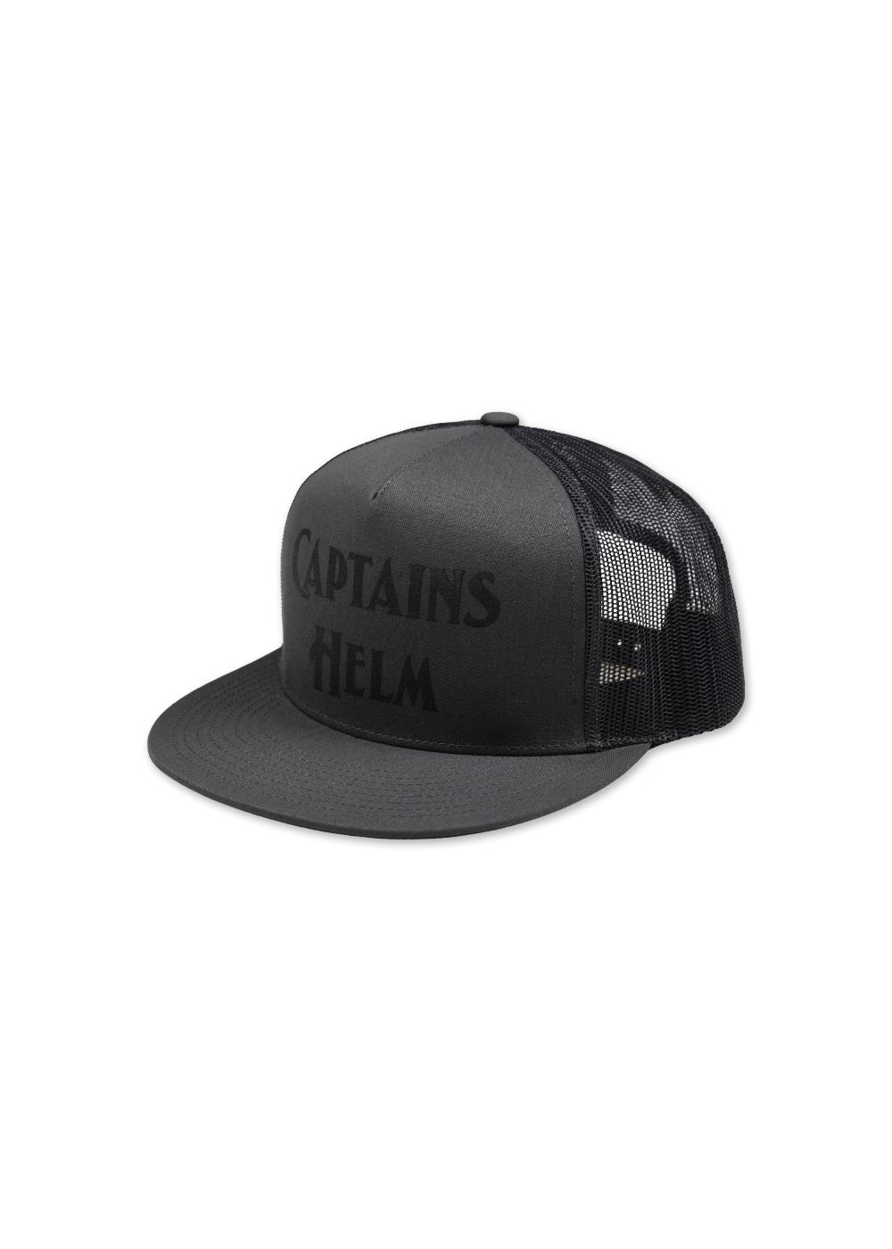 【ラスト1点】LOGO MESH CAP (CHARCOAL) / ロゴ メッシュ キャップ
