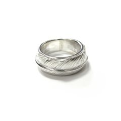 【ラスト1点】Feather Ring 3 (SILVER) / フェザーリング(中)