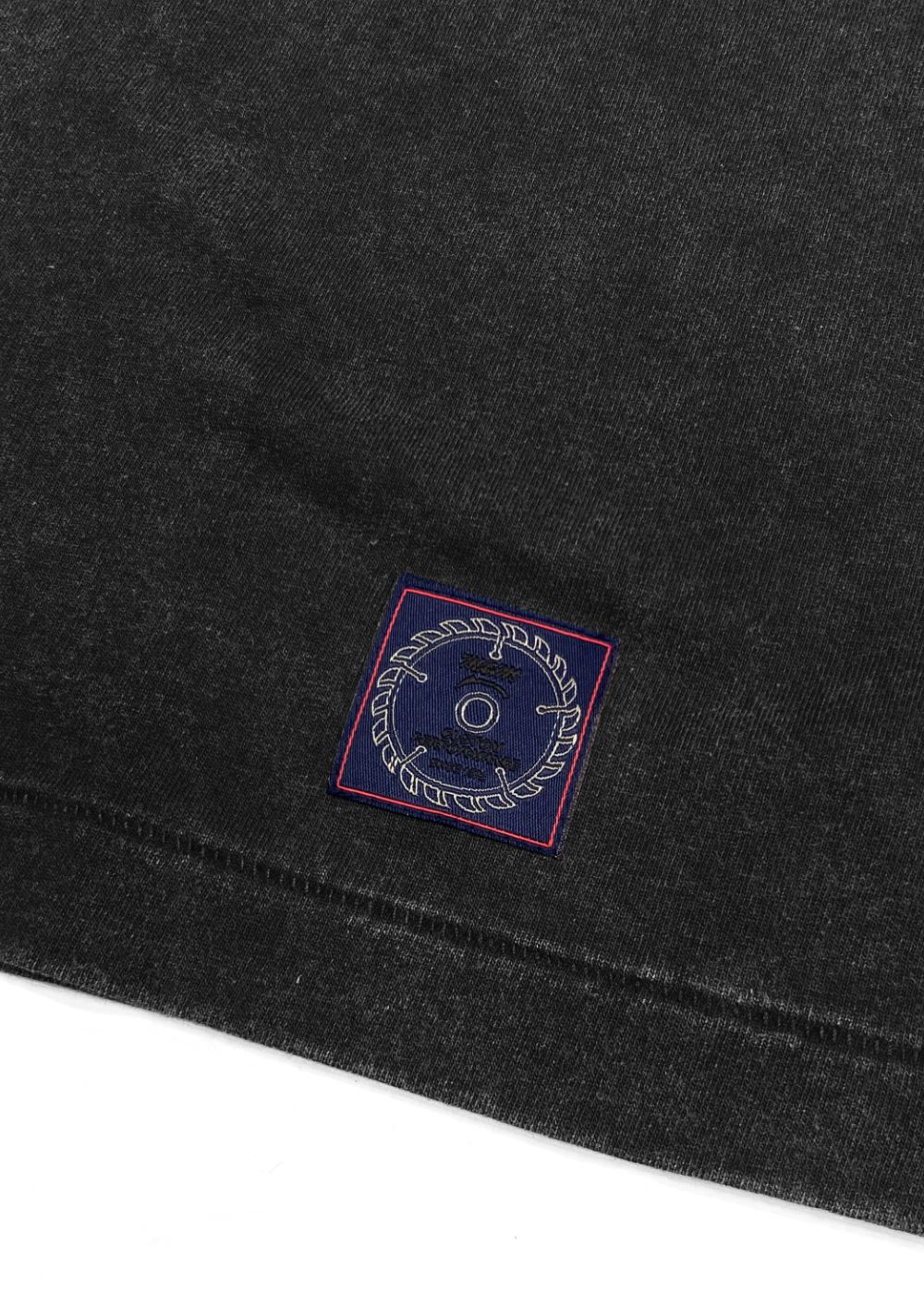 FADE WASH L/S TEE (FADE BLACK) / プリント ロンT