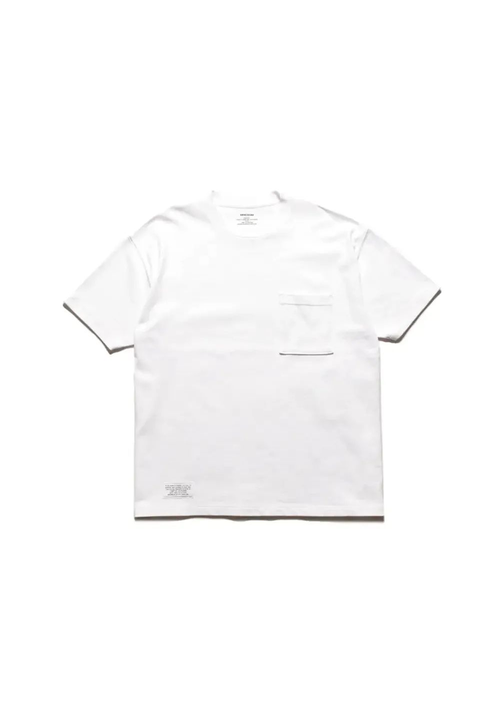 Heavy weight Loose Fit T-SH (WHT) / BTSA コラボ Tシャツ