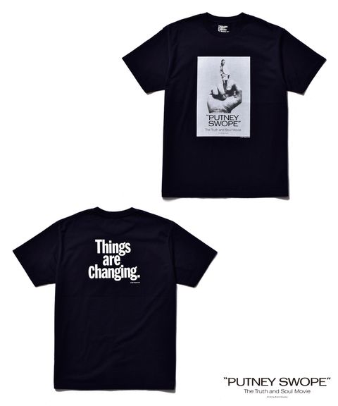 Putney Swope×Stie-lo Tee (BLACK) / ×パトニー・スウォープ×スティーロ コラボTシャツ