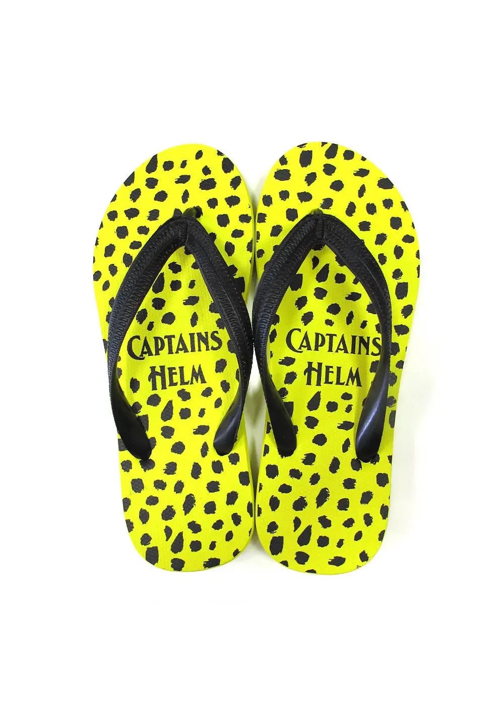 × CYAARVO / LEOPARD FLIP FLOP (YELLOW) / シアーヴォ コラボビーチサンダル