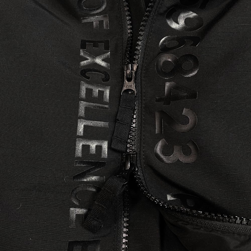 DETACHABLE HOOD TECH JACKET (BLACK) / ハイスペック パフジャケット