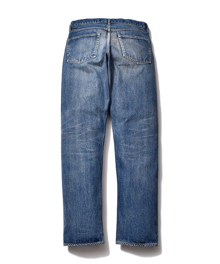 L.Straight 5pocket (USD) / ストレート ユーズドデニムパンツ