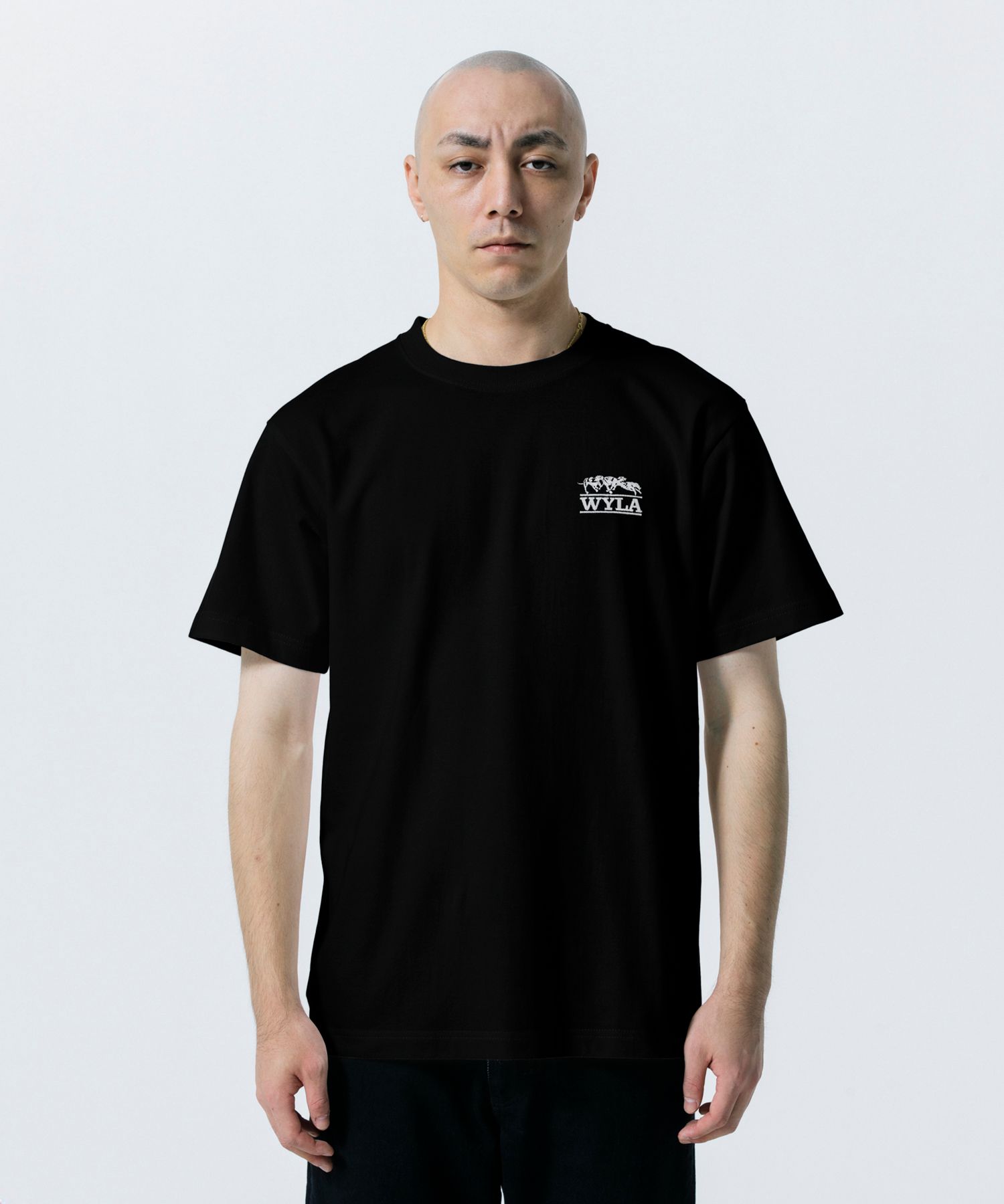 DOG TEE (BLACK) / プリント Tシャツ